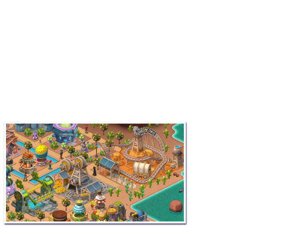 Roller Coaster Life offers a wide range of immersive game events that will keep you hooked for a long time! Collect rewards in all different themes, such as the Wild West, Spooky, Sci-Fi Galaxy and more! Don't miss out and start playing now!